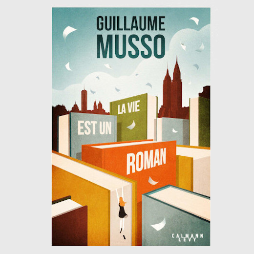 Pochette de livre la vie est un roman